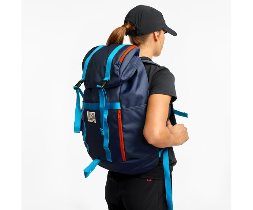 Women's Saucony Overhaul Backpacks Blue | Singapore 348PJJQ